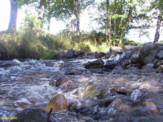 Photo prise en Août 2003,C'est de cette rivière que viennent les deux cascades de la page 2