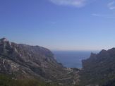 Dbut de la calanque